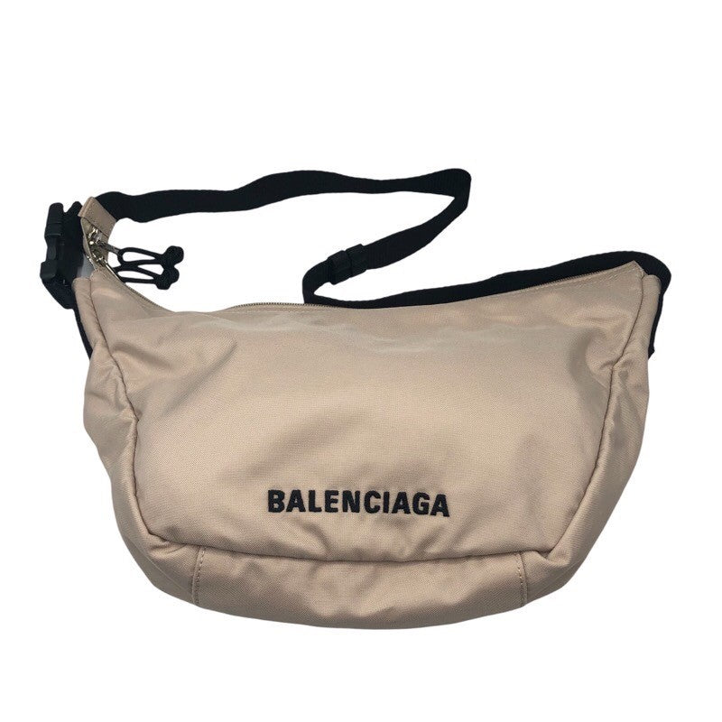 バレンシアガ BALENCIAGA ウィールスリップバッグ 355009 ベージュ ナイロン メンズ ショルダーバッグ