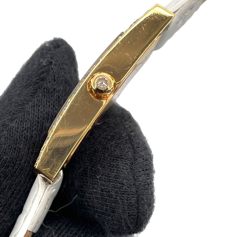 ハリーウィンストン HARRY WINSTON アベニュー ホワイトシェル 310LQR ホワイトシェル K18PG クオーツ レディース 腕時計