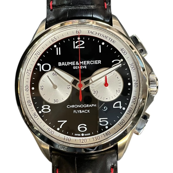 ボーム＆メルシェ BAUME & MERCIER クリフトン フライバック クロノグラフ M0A10369 ステンレススチール 自動巻き メンズ 腕時計
