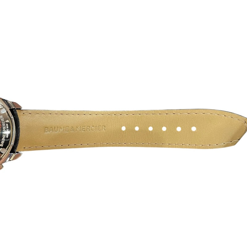 ボーム＆メルシェ BAUME & MERCIER クリフトン フライバック クロノグラフ M0A10369 ステンレススチール 自動巻き メンズ 腕時計