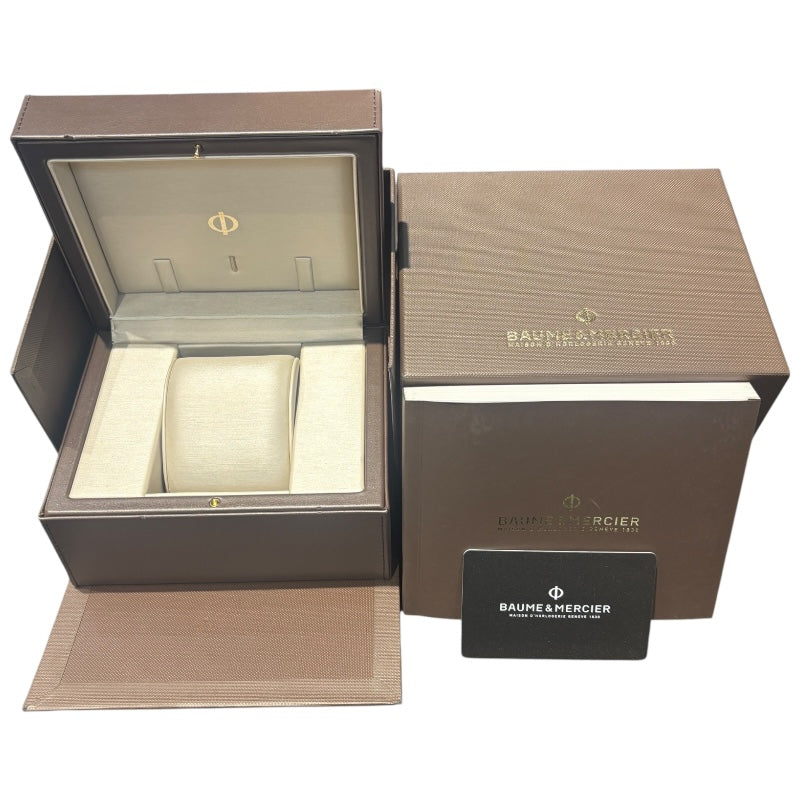 ボーム＆メルシェ BAUME & MERCIER クリフトン フライバック クロノグラフ M0A10369 ステンレススチール 自動巻き メンズ 腕時計