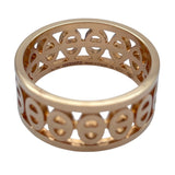 エルメス HERMES シェーヌダンクルディヴィーヌリング ピンクゴールド Au750 ジュエリー