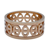 エルメス HERMES シェーヌダンクルディヴィーヌリング ピンクゴールド Au750 ジュエリー