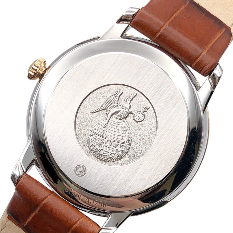 オメガ OMEGA デビル　プレステージ　バタフライ 424.27.33.60.52.001 シルバー PG×SS レディース 腕時計 オメガ OMEGA デビル プレステージ バタフライ 424.27.33.60.52.001