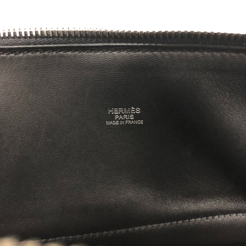 エルメス HERMES ボリード31 T刻 ブラック シルバー金具 トリヨンクレマンス レディース ハンドバッグ