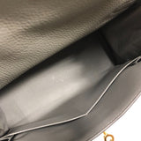 エルメス HERMES ケリー28 内縫い B刻 グリメイヤー ゴールド金具 トゴ レディース ハンドバッグ