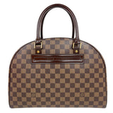 ルイ・ヴィトン LOUIS VUITTON ノリータ N41455 ブラウン　ゴールド金具 ダミエ レディース ハンドバッグ