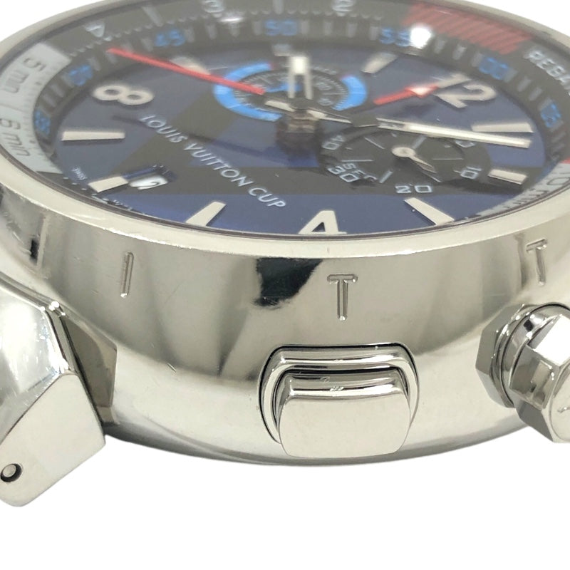 ルイ・ヴィトン LOUIS VUITTON タンブール レガッタ クロノグラフ
