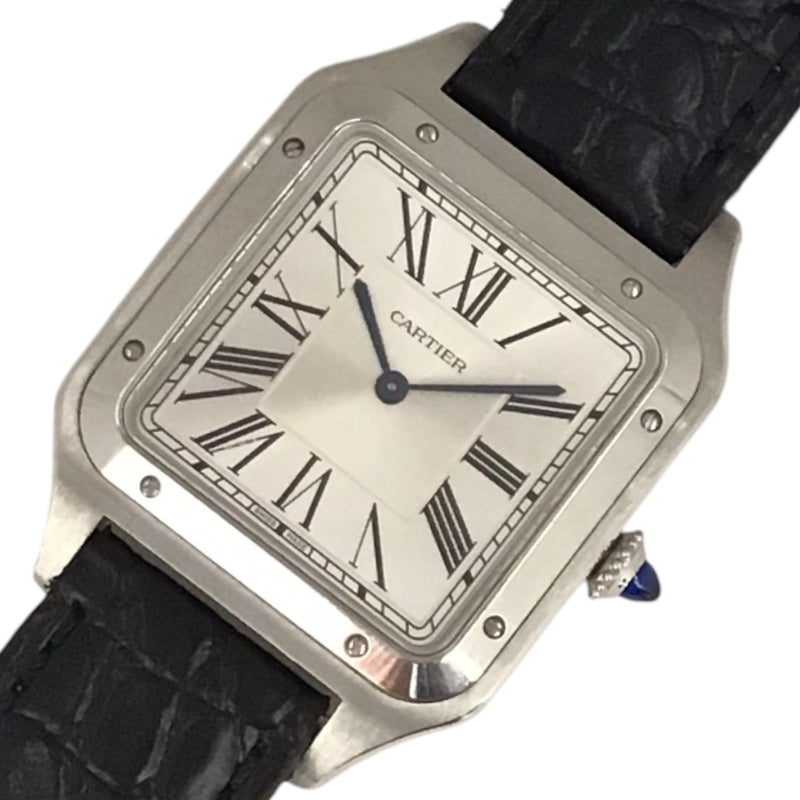 カルティエ Cartier サントス デュモン XL WSSA0032 シルバー ステンレススチール SS メンズ 腕時計