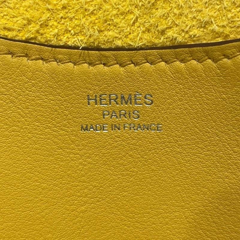 エルメス HERMES インザループ18 Ｗ刻 サン・シルバー金具  トリヨン レディース ハンドバッグ