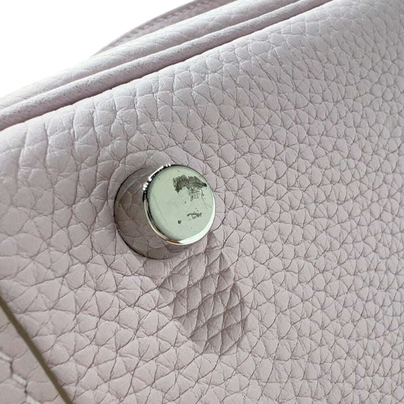エルメス HERMES リンディ26ヴェルソ B刻印　(2023年製) モーヴペール/ナタ　シルバー金具 トリヨンクレマンス レディース ショルダーバッグ