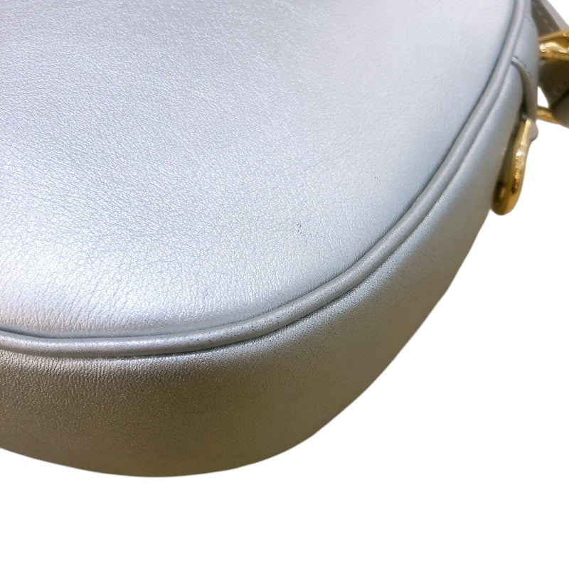 セリーヌ CELINE Cチャーム ショルダーバッグ 188353 シルバー ゴールド金具 レディース ショルダーバッグ