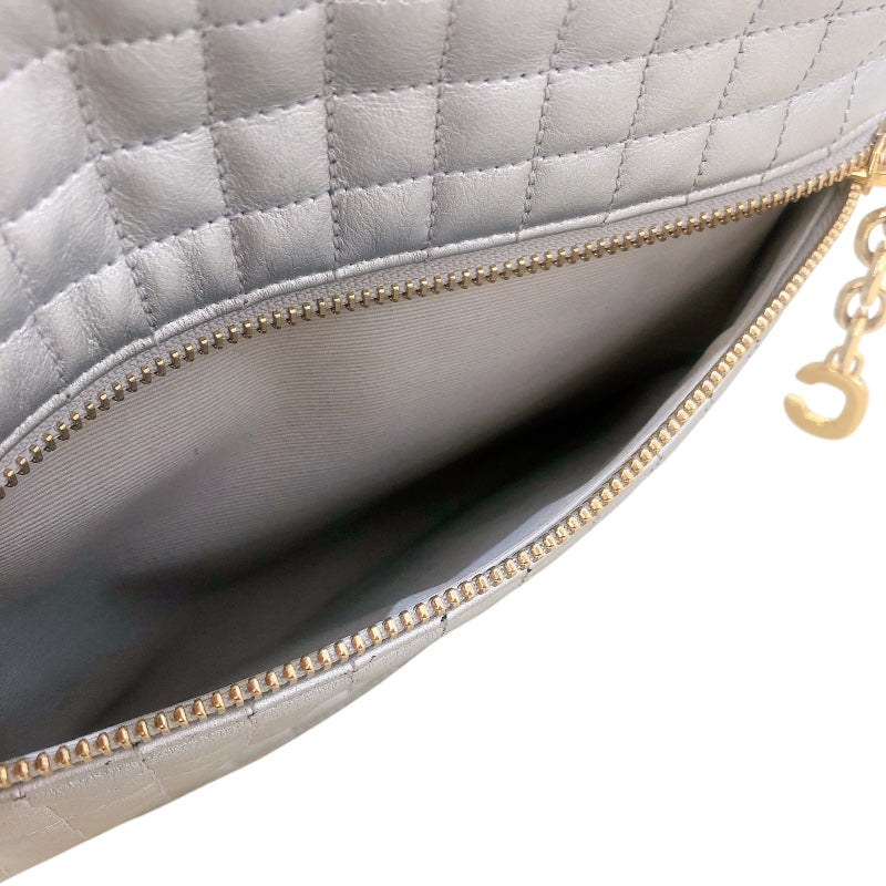 セリーヌ CELINE Cチャーム ショルダーバッグ 188353 シルバー ゴールド金具 レディース ショルダーバッグ