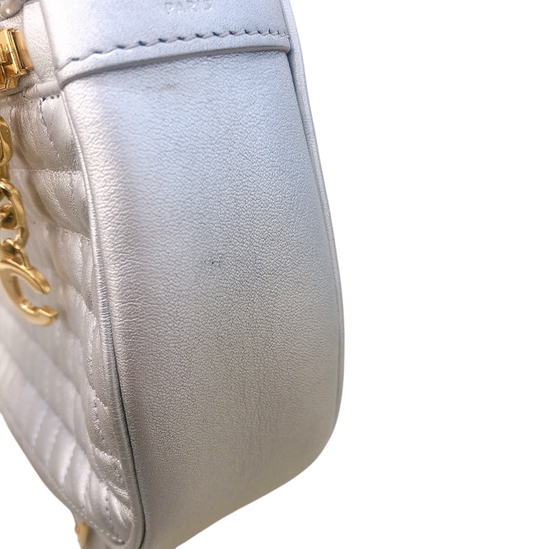 セリーヌ CELINE Cチャーム ショルダーバッグ 188353 シルバー ゴールド金具 レディース ショルダーバッグ