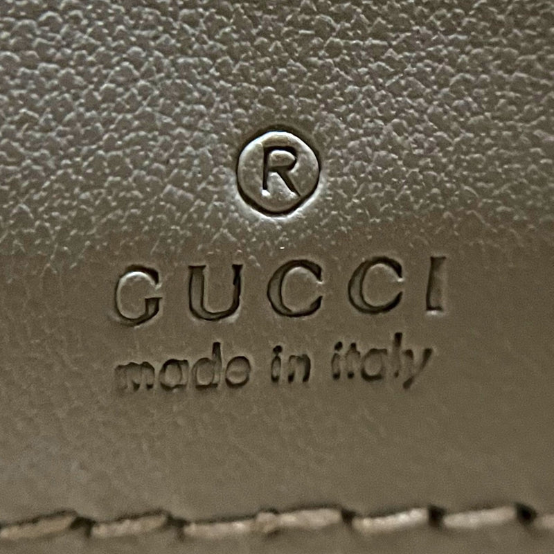 グッチ GUCCI GGマーモント ミニバケットバッグ 575163 ピンクベージュ ゴールド金具 レザー レディース ショルダーバッグ