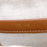 セリーヌ CELINE スモールカバタイス 199162 ホワイト×カーキ ファブリック レディース ショルダーバッグ