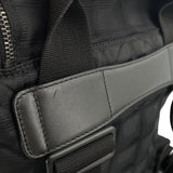 シャネル CHANEL ニュートラベルLライン バックパック A15958 7番台 ブラック ナイロンジャガード レディース リュック・デイパック