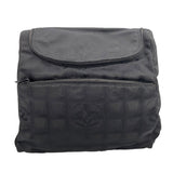 シャネル CHANEL ニュートラベルLライン バックパック A15958 7番台 ブラック ナイロンジャガード レディース リュック・デイパック