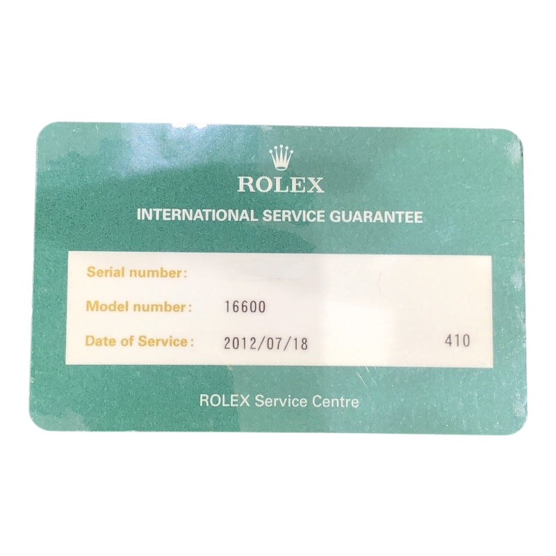 ロレックス ROLEX シードゥエラー P番 16600 ステンレススチール メンズ 腕時計