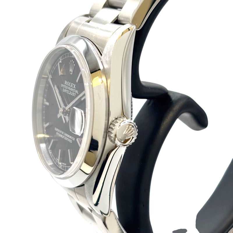 ロレックス ROLEX デイトジャスト 78240 ブラック ステンレススチール レディース 腕時計