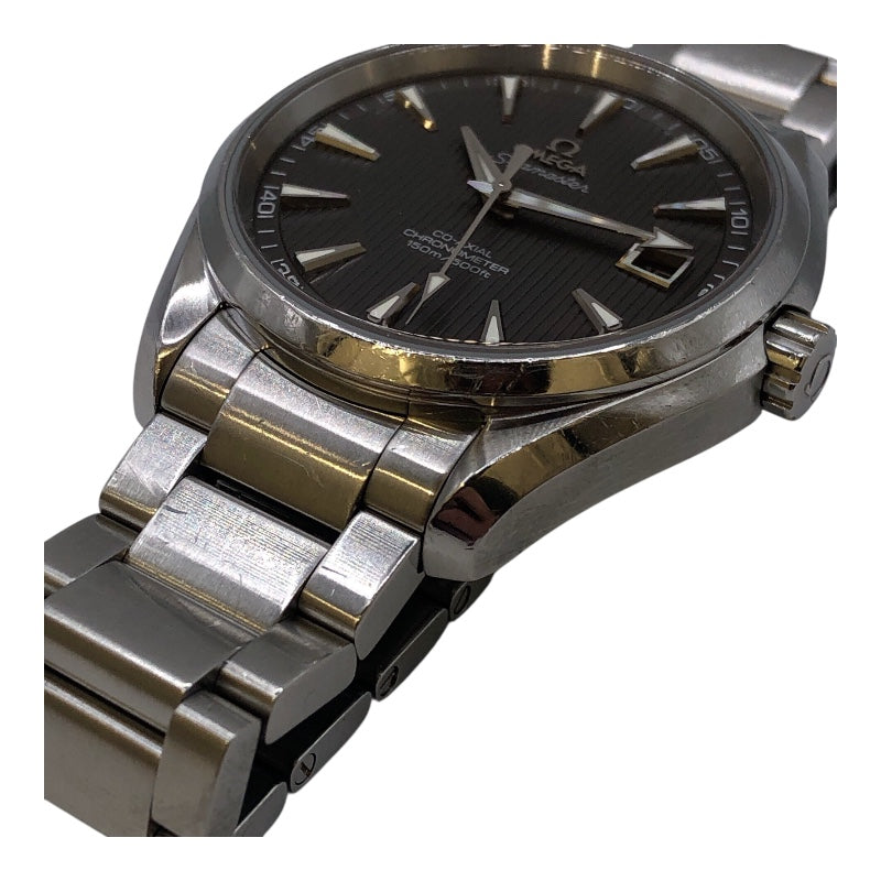 オメガ OMEGA シーマスターアクアテラ 150Mコーアクシャルクロノメーター 231.10.42.21.06.001 SS メンズ 腕時計