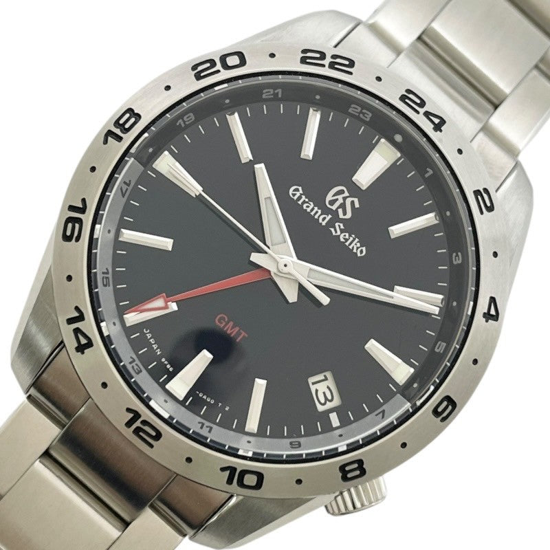 セイコー SEIKO スポーツコレクション 9Fクォーツ GMT SBGN029 ブルー SS クオーツ メンズ 腕時計