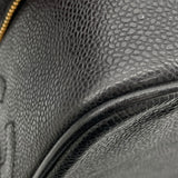 シャネル CHANEL 横型バニティ A01997 4番台 ブラック キャビアスキン レディース ハンドバッグ