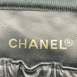 シャネル CHANEL 横型バニティ A01997 4番台 ブラック キャビアスキン レディース ハンドバッグ