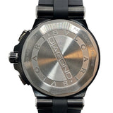 ブルガリ BVLGARI ディアゴノ ウルトラネロ クロノグラフ DG42BSCCH ブラック SS メンズ 腕時計