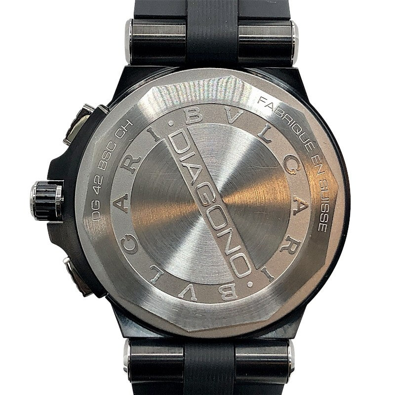 BVLGARI 時計 SB 22 34 黒 BVLGARI ブルガリ セルペンティ ドゥブルトゥール SP27BSL