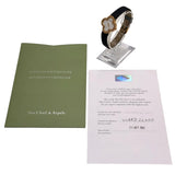 ヴァンクリーフ＆アーペル Van Cleef & Arpels アルハンブラ ホワイトシェル 136574(VCARD22000) ホワイト×ゴールド K18YG レディース 腕時計