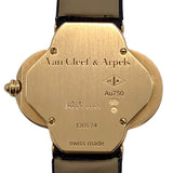 ヴァンクリーフ＆アーペル Van Cleef & Arpels アルハンブラ ホワイトシェル 136574(VCARD22000) ホワイト×ゴールド K18YG レディース 腕時計