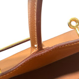 エルメス HERMES オータクロア32 □E刻　 ゴールド ゴールド金具 クシュベル ユニセックス ハンドバッグ