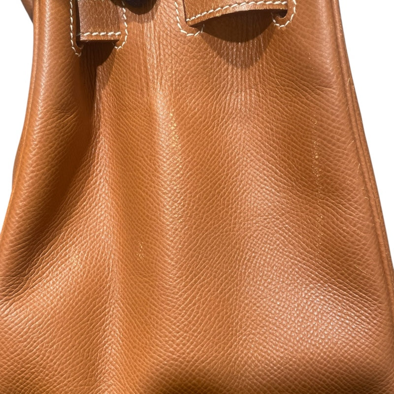 エルメス HERMES オータクロア32 □E刻　 ゴールド ゴールド金具 クシュベル ユニセックス ハンドバッグ