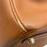エルメス HERMES オータクロア32 □E刻　 ゴールド ゴールド金具 クシュベル ユニセックス ハンドバッグ