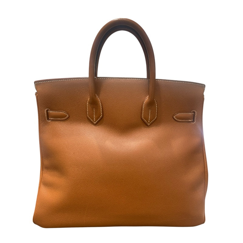 エルメス HERMES オータクロア32 □E刻　 ゴールド ゴールド金具 クシュベル ユニセックス ハンドバッグ