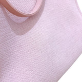 シャネル CHANEL ドーヴィルMM A67001 ピンク/シルバー金具 ミックスファイバー レディース トートバッグ