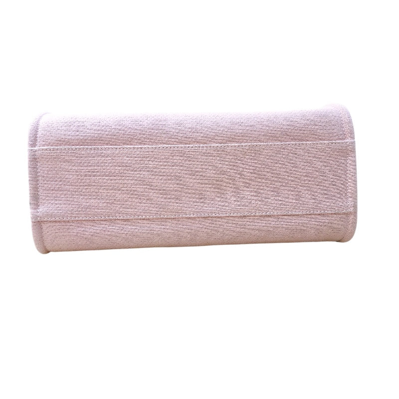 シャネル CHANEL ドーヴィルMM A67001 ピンク/シルバー金具 ミックスファイバー レディース トートバッグ