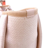 シャネル CHANEL ドーヴィルMM A67001 ピンク/シルバー金具 ミックスファイバー レディース トートバッグ