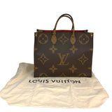 ルイ・ヴィトン LOUIS VUITTON オンザゴーＧＭ M44576 モノグラム/ ゴールド金具 モノグラム レディース トートバッグ