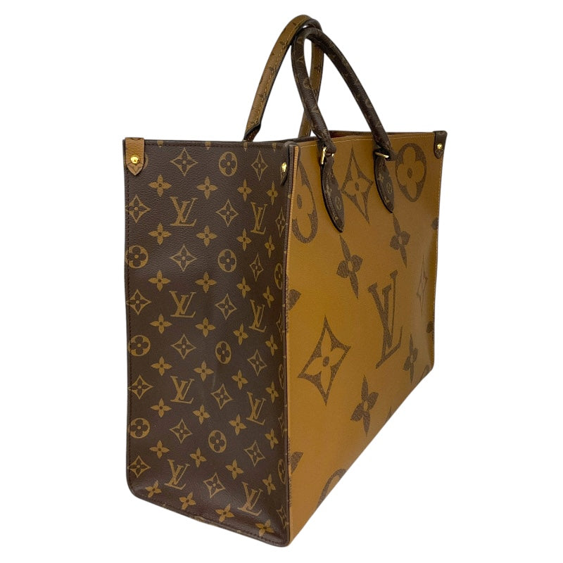 ルイ・ヴィトン LOUIS VUITTON オンザゴーＧＭ M44576 モノグラム/ ゴールド金具 モノグラム レディース トートバッグ