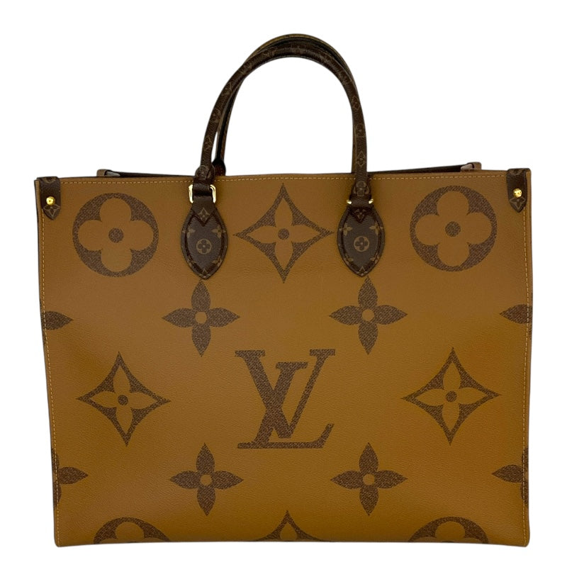 ルイ・ヴィトン LOUIS VUITTON オンザゴーＧＭ M44576 モノグラム/ ゴールド金具 モノグラム レディース トートバッグ