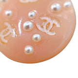 シャネル CHANEL トリプルココマークネックレス ピンク/ゴールド フェイクパール レディース ネックレス