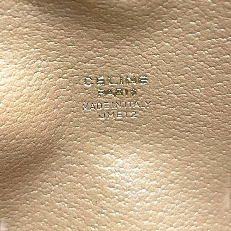 セリーヌ CELINE マカダム ポーチ ブラウン PVC レディース ポーチ