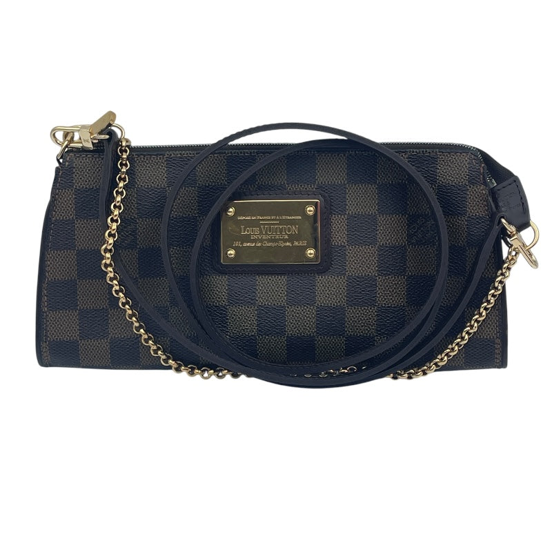 ルイ・ヴィトン LOUIS VUITTON エヴァ N55213 ブラウン ダミエキャンバス レディース ショルダーバッグ