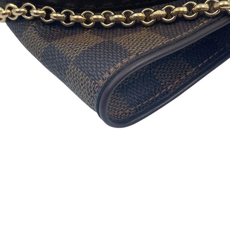 ルイ・ヴィトン LOUIS VUITTON エヴァ N55213 ブラウン ダミエキャンバス レディース ショルダーバッグ