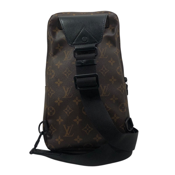 ルイ・ヴィトン LOUIS VUITTON アヴェニュー・スリングバッグ M45897 モノグラム モノグラムマカサー メンズ ショルダーバッグ