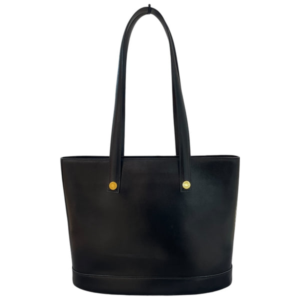 エルメス HERMES ソルボンヌ 〇Y刻印 ブラック/ゴールド金具 ボックス