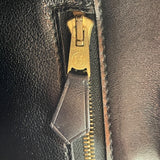 エルメス HERMES ソルボンヌ 〇Y刻印 ブラック/ゴールド金具 ボックスカーフ ユニセックス トートバッグ
