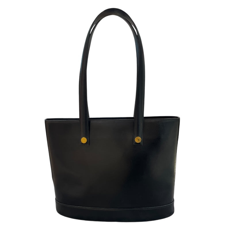 エルメス HERMES ソルボンヌ 〇Y刻印 ブラック/ゴールド金具 ボックスカーフ ユニセックス トートバッグ